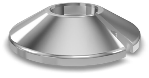 Capuchón MCH simple cromo D16 (20 piezas)