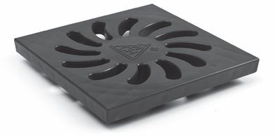 ND-Rejilla de plástico KVB, KVS 250x250 SUN