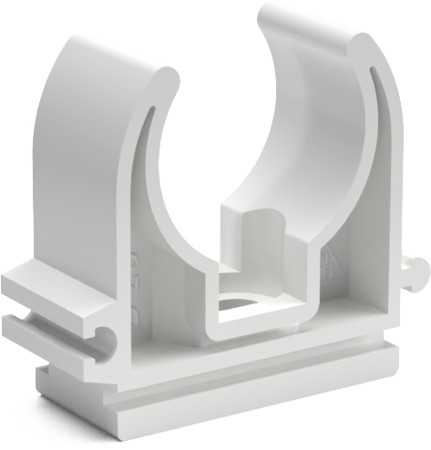 Clip D 16 blanco (50 piezas)