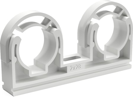 Clip D 2 x 28 + pinzas (50 piezas)