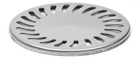 ND-Rejilla redonda de acero inoxidable SUN D137