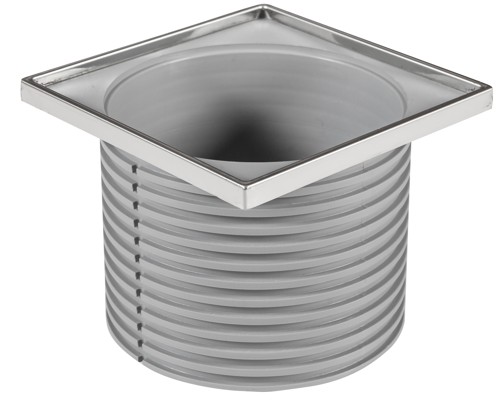 ND-Ampliación con marco de ACERO INOXIDABLE 100x100