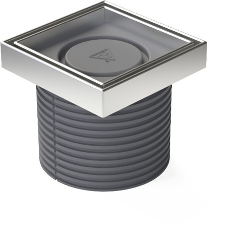 ND-Prolongación de acero inoxidable 125x125 mm para la cerámica completa