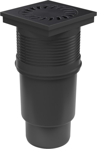 Fondo de desagüe de alcantarillado D110, NEPTUN, rejilla de hierro fundido