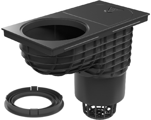 Drenaje de canalización inferiror D160