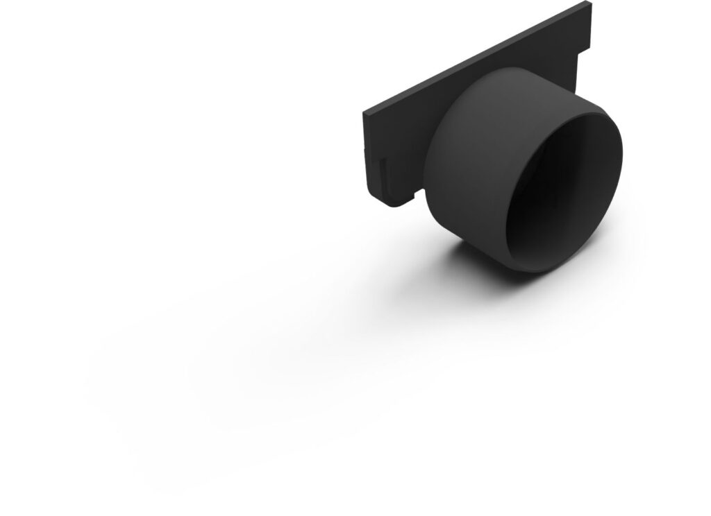 Desagüe lateral de sumidero exterior bajado D110