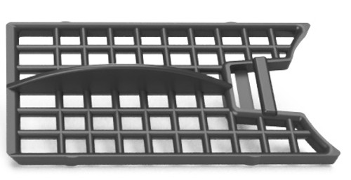 Colador para retener la suciedad, colador del canal DN 50 negro