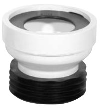 Manguito de WC corto recto