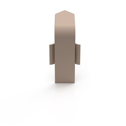 Punta exterior para el listón de cobertura Arce