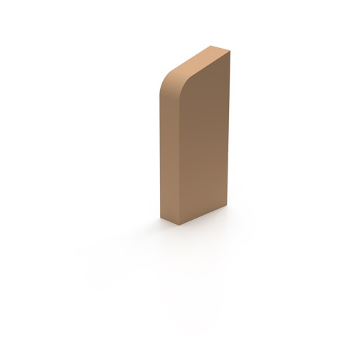 FOR-TOP - Extremo derecho de la barra de cubierta Haya