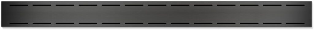 Rejilla Line negra, 750 mm