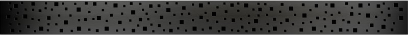 Rejilla Square negra, 550 mm