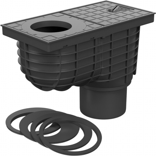 Trampa de sedimentos de tejado inferior D110