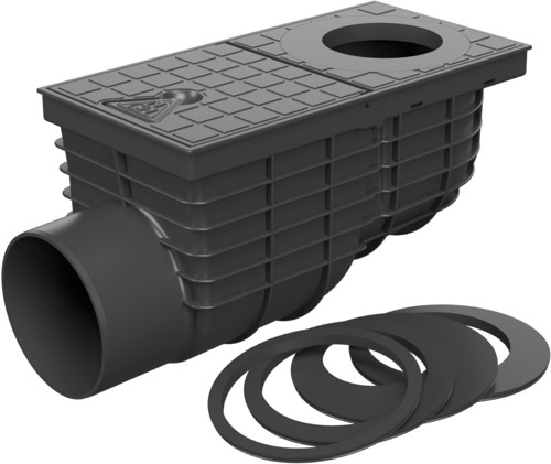 Trampa de sedimentos de tejado lateral D110