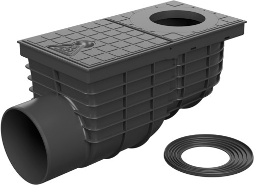 Trampa de sedimentos de tejado lateral D110, Standard